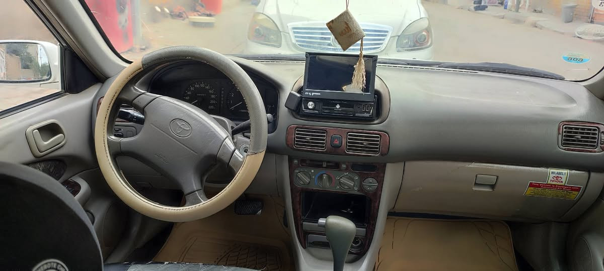 سلام عليكم تويوتا كورلا ١٩٩٩ محرك١٦٠٠ سيارة جاهزة بأبيه نقص السيارة بسمي تحويل مباشر رقم السيارة بغداد رقم الهاتف ***********
