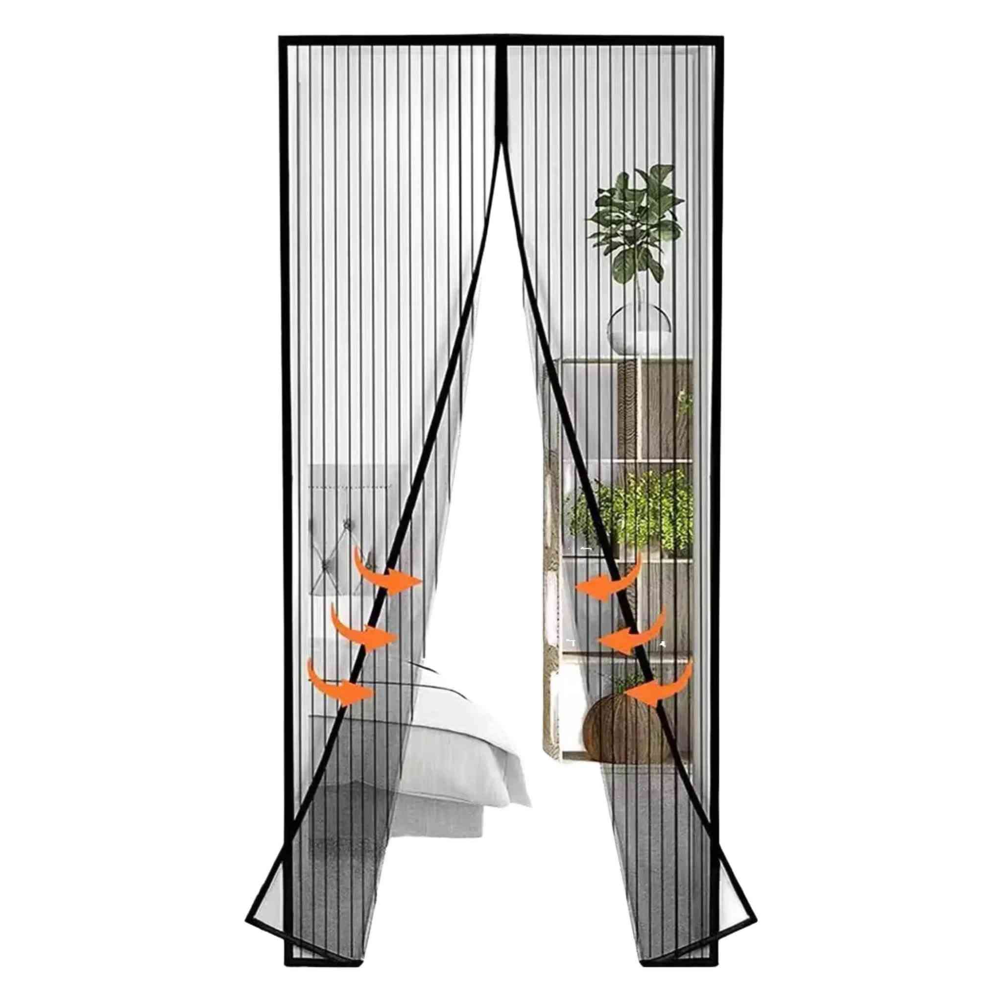 توصيل لجميع محافضات العراق 🚚 والسعر/6 الاف فقط
ستارة شبكية للباب بتركيب يدوي (Hands-Free Screen Door)

ستارة شبكية عملية تُركّب على الأبواب لتسهيل المرور مع الحفاظ على الحماية.

• تصميم ستارة شبكية مكوّنة من جزأين (A و 😎

• مخصّصة للتركيب اليدوي بدون الحاجة لأدوات معقّدة

• مرفقة بقطع تثبيت مربّعة ذات وجه لاصق

• تحتوي على دبابيس تثبيت معدنية (Push Pins)

• دليل تركيب ورقي مرفق يوضّح خطوات التثبيت وطريقة الضبط

• النوع: ستارة شبكية للباب
• طريقة الاستخدام: تركيب يدوي (Hands-Free)
• التصميم: قطعتان شبكيتان (A و 😎
•الابعاد: الطول 208 سم، العرض 1 متر

• طريقة التثبيت:
– لواصق مربّعة
– دبابيس تثبيت معدنية

محتويات العلبة:
• ستارة شبكية للباب (قطعتان)
• لواصق مربّعة للتثبيت
• دبابيس تثبيت معدنية
• ورقة تعليمات التركيب (Installation Instructions)


**إذا كنت صاحب هذا الإعلان وتريد حذفه لأي سبب، رجاءا أرسل رسالة إلى الدعم الفني**