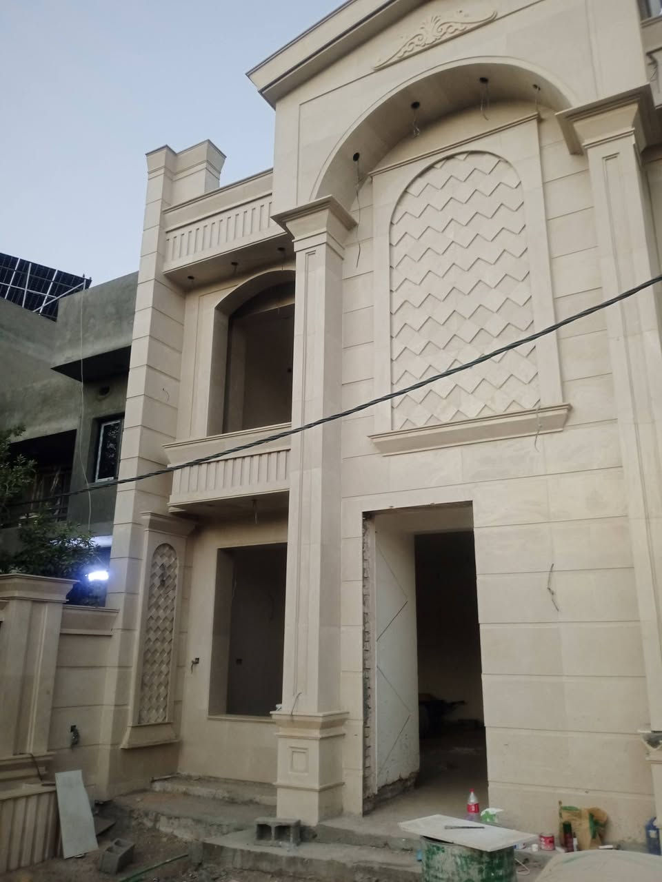 تغليف واجهة مرمر في بغداد تنفيذا ابو ياسر ***********

