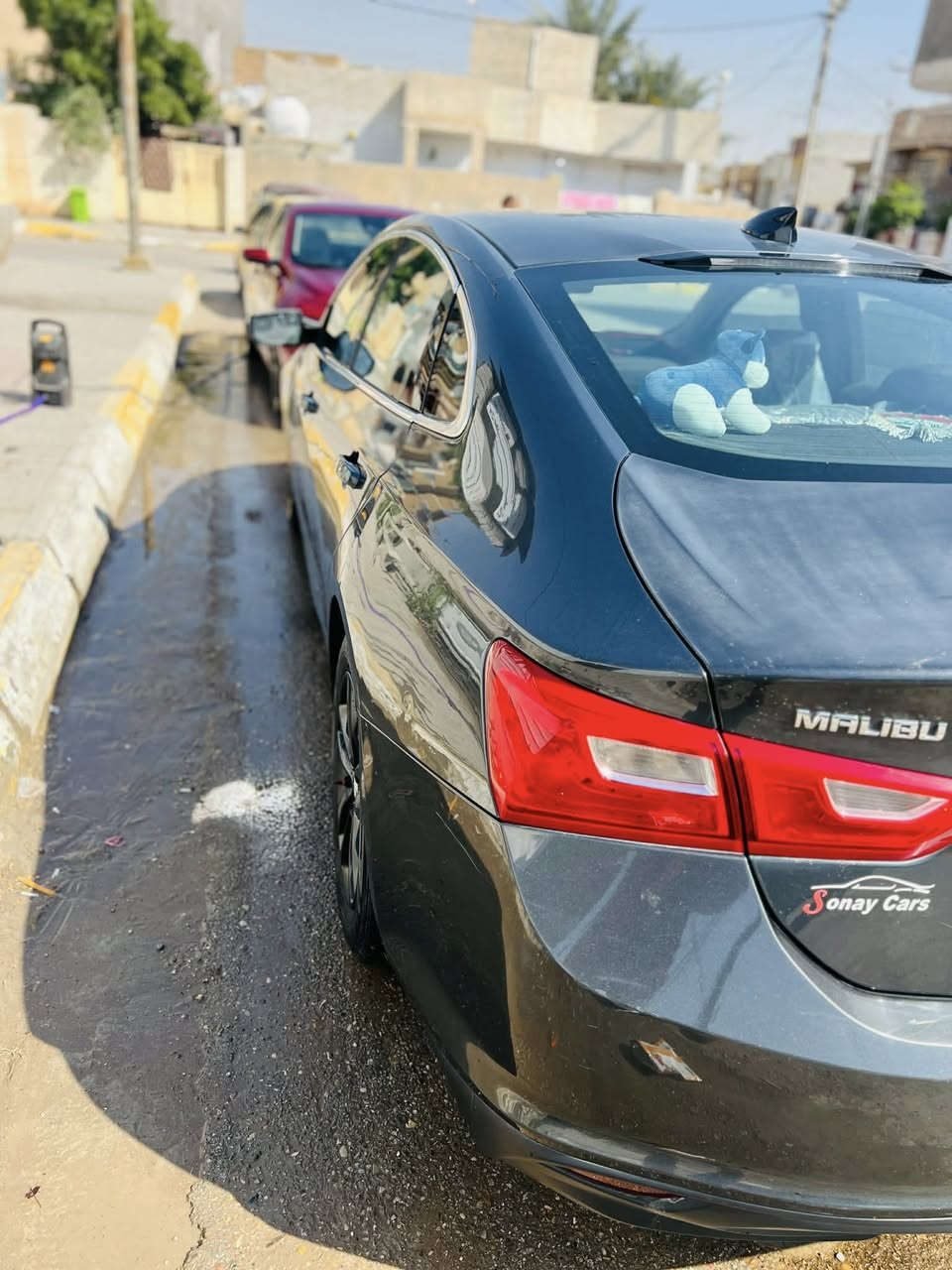 سلام عليكم سيارة للبيع ماليبو موديل 2017السعر 95وبيها مجال للاستفسار الاتصال على رقم  ***********
