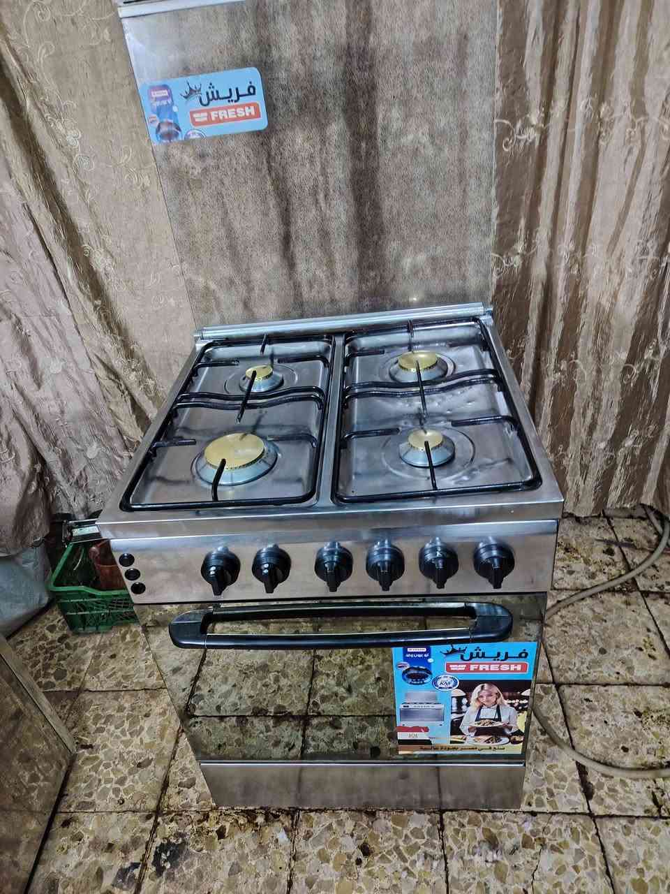 علغحص اربع مشاعل والفرن خطين كلة شغال مصري فريش عالفحص ستيل سهمك الراحة نار ممتازة بي جامة غطاء السعر ١١٠ وللشراي بي مجال. بسيط كربلاء ***********
