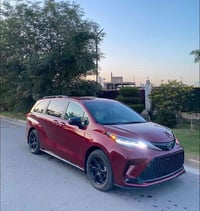 تويوتا سينا هايبرد 2024 xse صور الحادث مرفقه   مواصفات xse معروفه   سي...