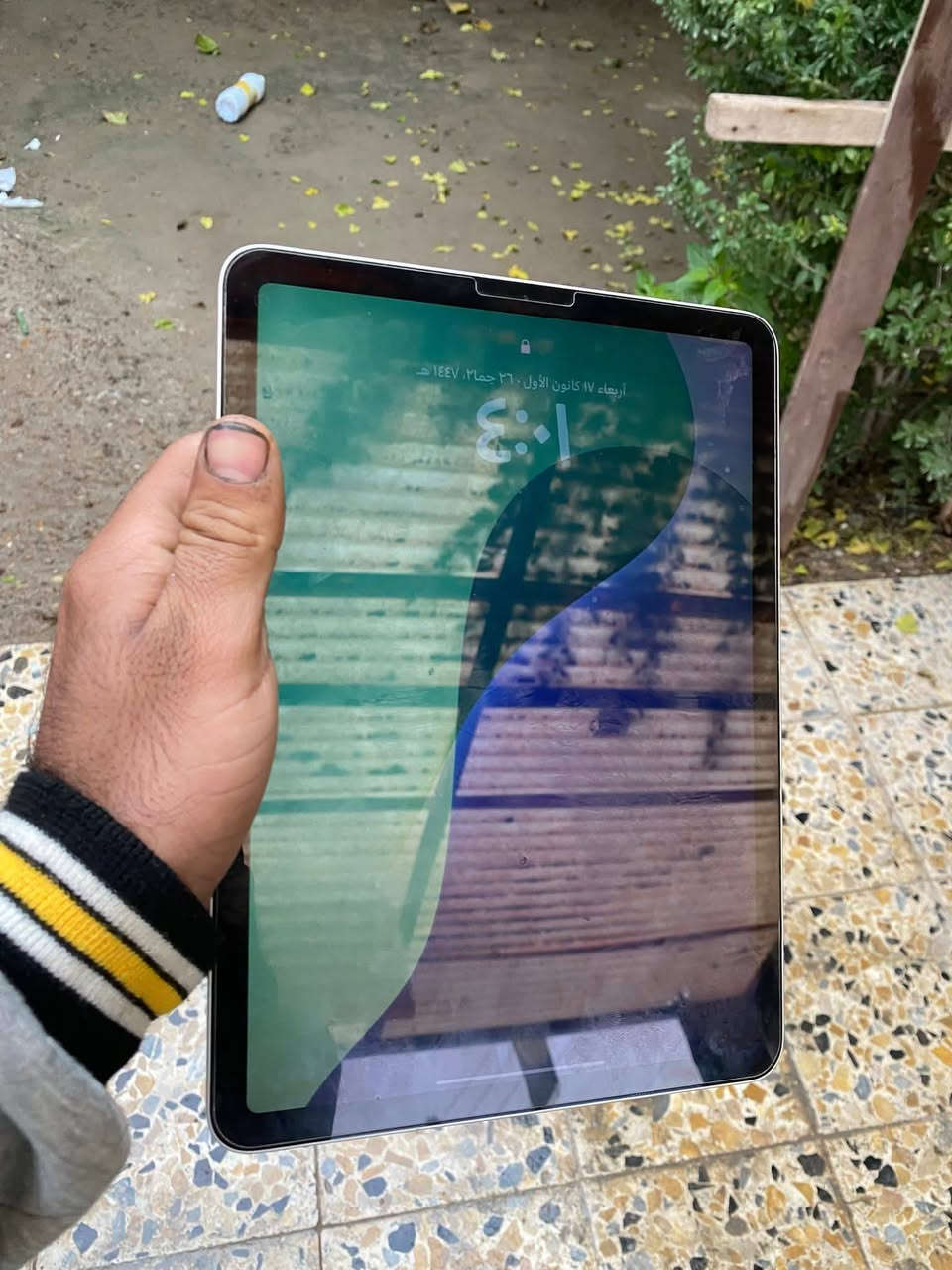 سلام عليكم ايباد اير 4 للبيع
ذكره ٦٤
جهاز مكفول ما مفتوح بطاريه نسه صرف
بعده جديد بوبجي كلش قوي تنسه  لاك 
بيع فقط مكاني تاجي سبع البور السعر ٣٠٠ وبي مجال
رقمي ***********
