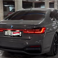 للبيع BMW 740i موديل 2022 ماشية 35 مايل  وارد امريكي حادثها دعامية اما...