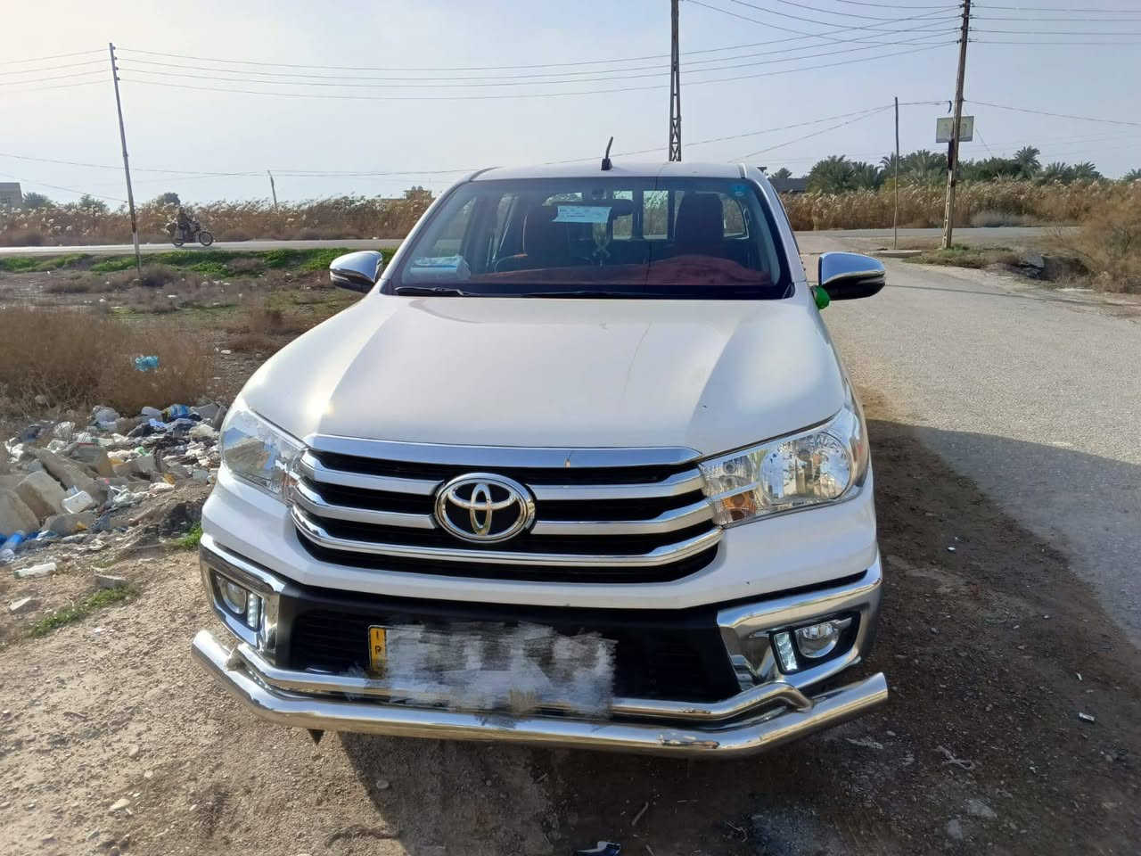 سلام عليكم         
مكفوله من صبغ وزلغ وبارد 
بيكم هايلوكس   ساز باب اول  موديل. ٢٠٢١
بعدهه بحاله وكاله ماشيا (.  24 ) الف  
مواصفات معروفه بصمه  تحكمات مكاني. ديالئ
رقم بغداد تحويل مباشر
@***********
