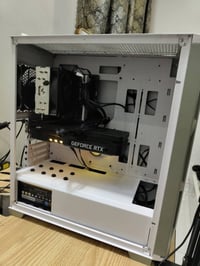 Cpu: r5 7500f  نفس ال7600 بس بدون كرت داخلي  مبرد ag400 M.b b650 night...