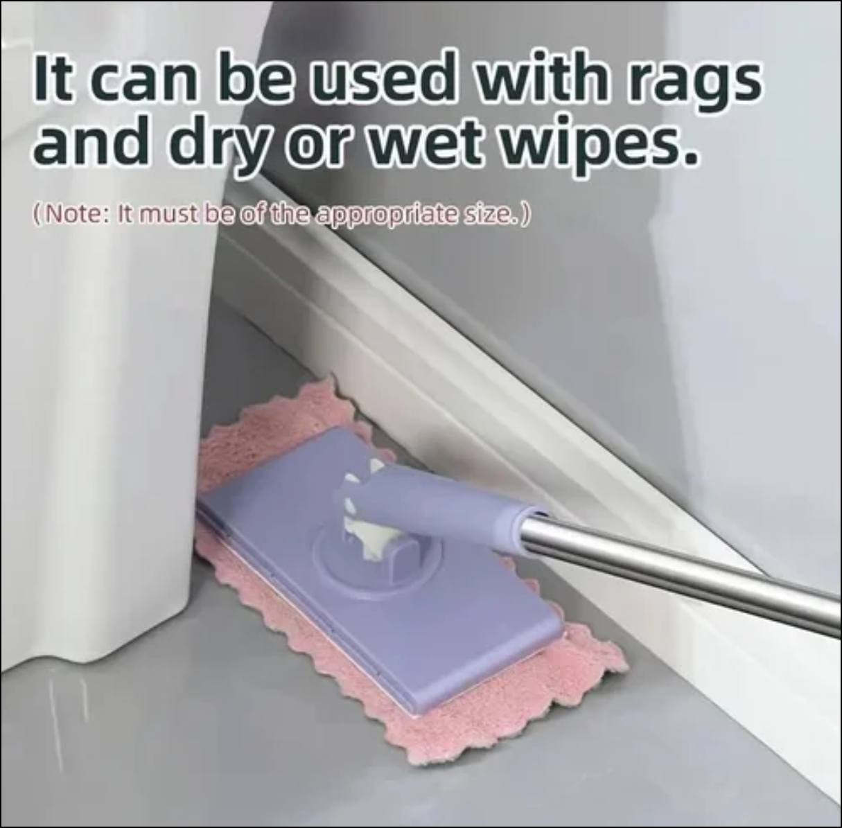 قطعة تنظيف حلوه
تخلي بيهه كلينس مرطب او اي وصله مطبخ وتصير ماسحة

3 الف


**إذا كنت صاحب هذا الإعلان وتريد حذفه لأي سبب، رجاءا أرسل رسالة إلى الدعم الفني**