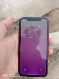 السلام عليك جهاز آيفون 11عادي  بلادي ما داخل تصليح  بطارية 81 نضيف كلش...