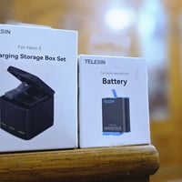 شاحن بطاريات كوبرو ماركة تيلسون مع بطاريه كوبرو 5 .6 .7 .8 مع رام sand...