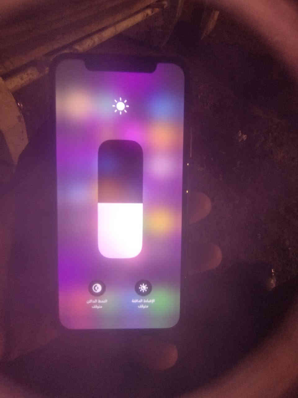 ايفون اكس ذاكره ٦٤  بطاريته 100 مبدل شاشه متوقف فيس ايدي اجهاز حلو ب135 ***********
