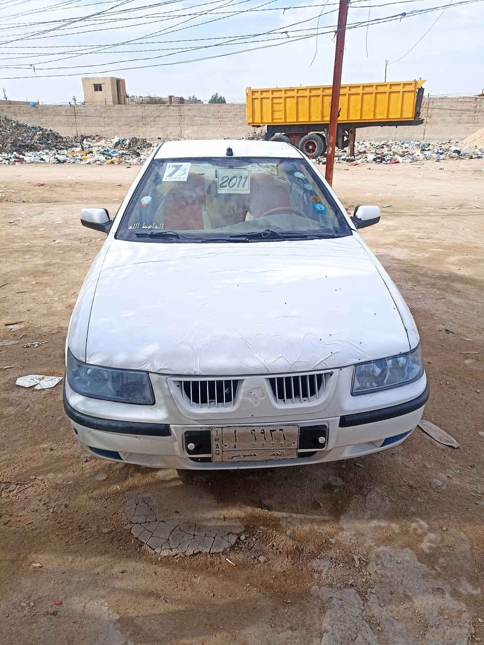 سمند مديل 11 رقم نجف مكفوله من الضربه محرك وكير وحداديه وكهربايت جددد دواخل جديده سنويه صاقطه تخم تاير السعر 30 وبيه مجال مكان نجف ***********
