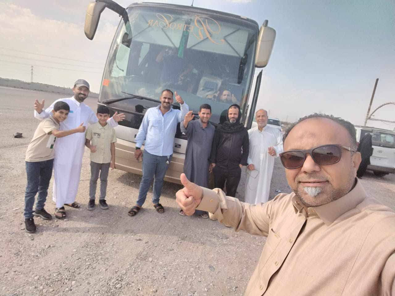 #للراغبين_غدأ_يوم_الجمعة
#إلى_زيارة_النجف_الإشراف_ومقبرة_وادي_السلام 

#سعر_النفر10الاف 
#الذهاب_الساعة ⏰️1:00 #ظهرأ 
#والعودة_الساعة ⏰️9:00 #ليلأ 

باصاتنا سياحية منشأة كوسترات حديثه 🚍🚌
للحجز والاستفسار اتصال على الأرقام 
***********☎️
***********☎️
#مكان_التجمع_العمارة_السفينة_قرب_150
