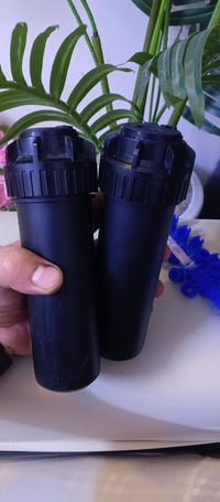 مرشات مخفيات • نوزلات دوارة • تحكم بمسافة