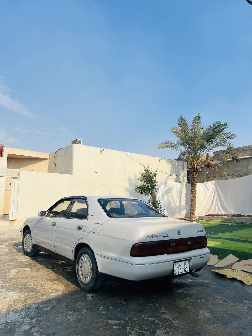 سلام عليكم بطة متصل البيع رقم بصرة الجديد سنوية 2027 تنتهي كهربائيات كلها شغاله  +تبريد شغال محركVVT-iالسيارة مصبوغه جمالية  ومال جناي نصبتها حلوه  السعر 59$ ***********اتصل ودلل
