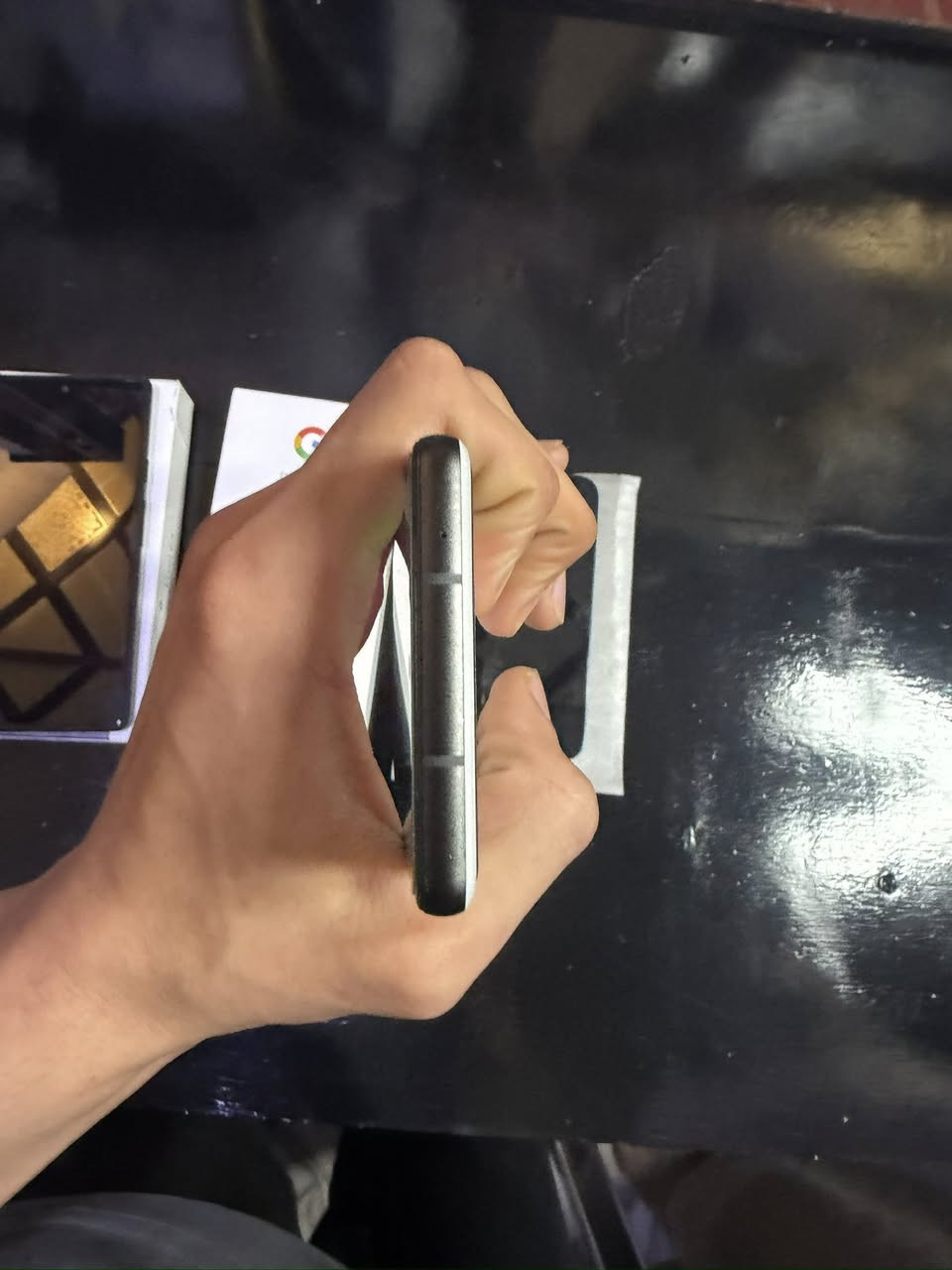 السلام عليكم ورحمة الله وبركاته
موبايلات

ابيعهن شلع 

كوكل بكسل ٦اي عدد ٢ وايفون 

واحد بي خط بالشاشه ما ماثر ع اللمس ١٢٨ كيكا 

والثاني بي فطر بالشاشه ما ماثر ع اللمس ١٢٨ كيكا

والثالث ايفون ١٢ مني ٦٤ كيكا مبدل شاشه وبطارية وشريحه متشتغل 

والرابع موبايل دكم هديه وياهن 

سعرهن كلهن ٣٧٠ الف


**إذا كنت صاحب هذا الإعلان وتريد حذفه لأي سبب، رجاءا أرسل رسالة إلى الدعم الفني**