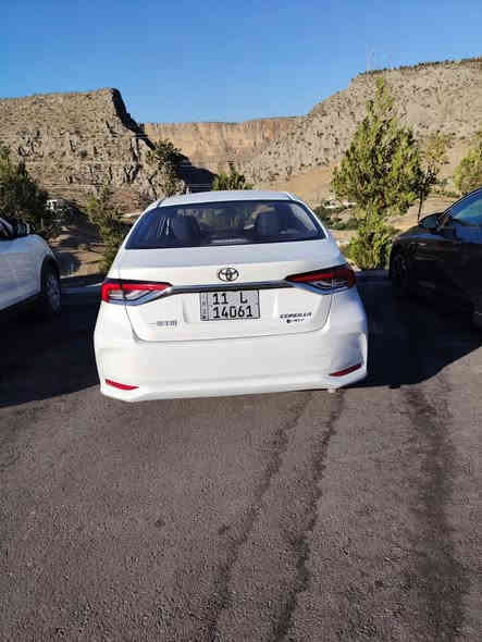 تويوتا كورلا هايبرد الشكل الخليجي
الموديل :2024  ماشيه 34 الف 

مرقم بغداد بأسمي سياره مكفوله كفاله عامه عدا بارد شبرد بالباب ما سويته 

السياره : كفالة عامة كير محرك 1800

 تبريد وتدفئه مكفول

 فول 1/1 عدا الكراسي مو كهرباء 

داخل اسود جلد ومغلفها 

 بصمه  فتحه

تحكم ستيرن اشاير بلمري

اوتوهولد

سايد بريك دكمه

اشاير بالمري

رادارات 

138 وبيه مجال قليل 

العنوان : بغداد -الحسينية  

شراي يتصل 
ومستعجل على بيعتها عندي ضرف . 

***********
