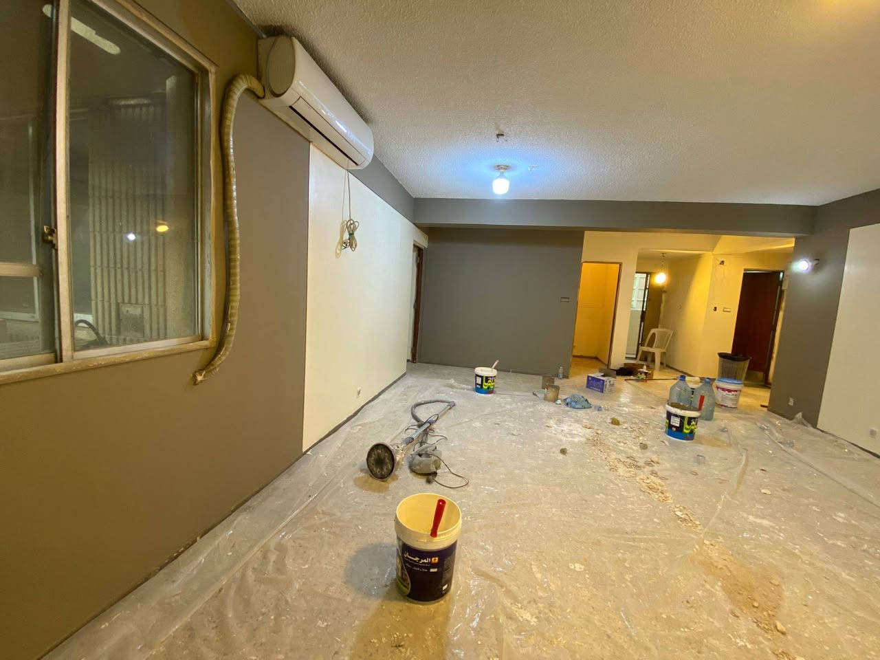 سلام عليكم صباغ ديكورات منازل شغل درجه اولى كافت نواع الصبغ شغل تسليم مهندس ولتزام بلعمل تصال ***********
