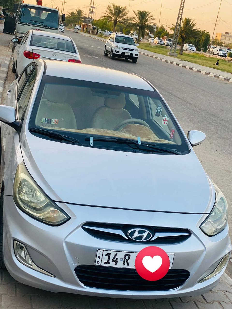 اكسنت موديل 2013  محرك 1600  مكفوله منل ضربه بيهه بارد بصيط بسمي مداور ثاني يوم   لسعر 85.    مكان لسيارة نجف رقم لتلفون ‏‪***********‬‏
