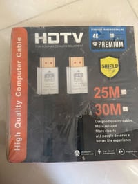 كيبل hdmi جديد  ٣٠ متر 4k  اصلي سعر ٣٥ الف   ٠٧٧٦٠٢٥٧٩٤٩  متوفر توصيل ...