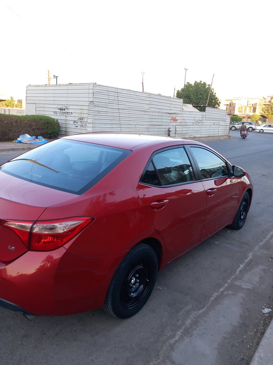 السلام عليكم كورولا موديل 19 حادثه فقط بس هذا الموضح بالصور ماشي 56 حقيقي اربيل باسمي مكان السياره بغداد سعر 145 وبيها مجال بسيط رقم الهاتف والاستفسار***********
