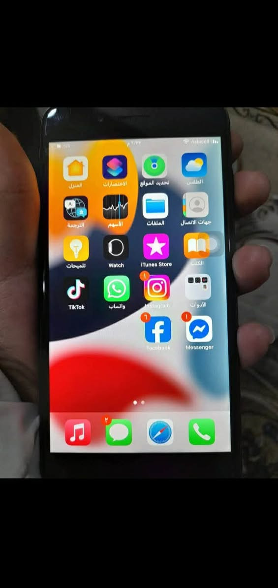 ايفون 7بلص مبدل شاشه وبطاريه 100بصمه شغاله سعر 125وبي مجال يرهم مراوس  مكاني كركوك دوميز اتصال ‭***********‬

