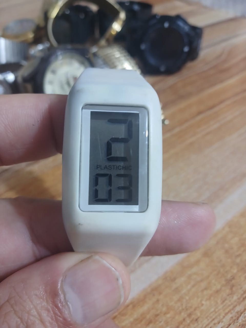 ساعات باله شغالات نظافتهن 100%
انطيني سعرك بالعافيه يوجد توصيل لجميع المحافظات العراق بيعه وحده


**إذا كنت صاحب هذا الإعلان وتريد حذفه لأي سبب، رجاءا أرسل رسالة إلى الدعم الفني**