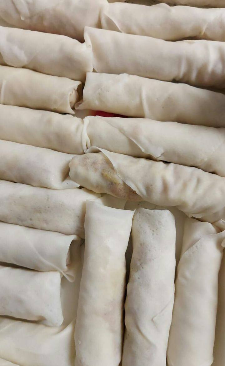 بمناسبةة قدوم شهر رمضان الكريم سوينالكم عروض تجنن ☺️
ٰ
كبة تمن 25 قطعه 
كبة برغل 25 قطعه 
كبة جاب 25 قطعه 
ٰ وبورك 25 قطعه 
وسمبوسه 25 قطعه ! والحشوه من اختياركم جبن او لحم او دجاج !
ٰ 
ومني بيتزا ولحم بعجين 25 قطعه مشكل 
ٰ
وكل هاذا العرض بس بـ 30 الف والتوصيل داخل الحسينيه مجاني 
ٰ
والحجز والاستفسار ع هاذ الرقم ! ***********
