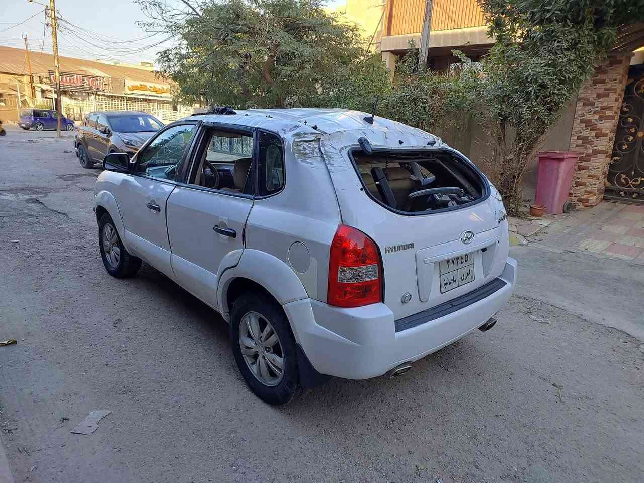 سلام عليكم
للبيع توسان موديل 9 خليجي رقم سليمانيه  بسمي كفاله سابقا سياره جديده. شغاله وتمشي ابيع ع حادثه السعر48
 الاستفسار ***********  العنوان كربلاء
