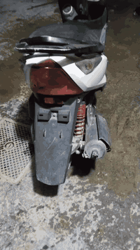 دراجه ثعلب كطع نارية ابيع كوم حديد اكفل فقط اذا دراجة مال بوكة العنوان...