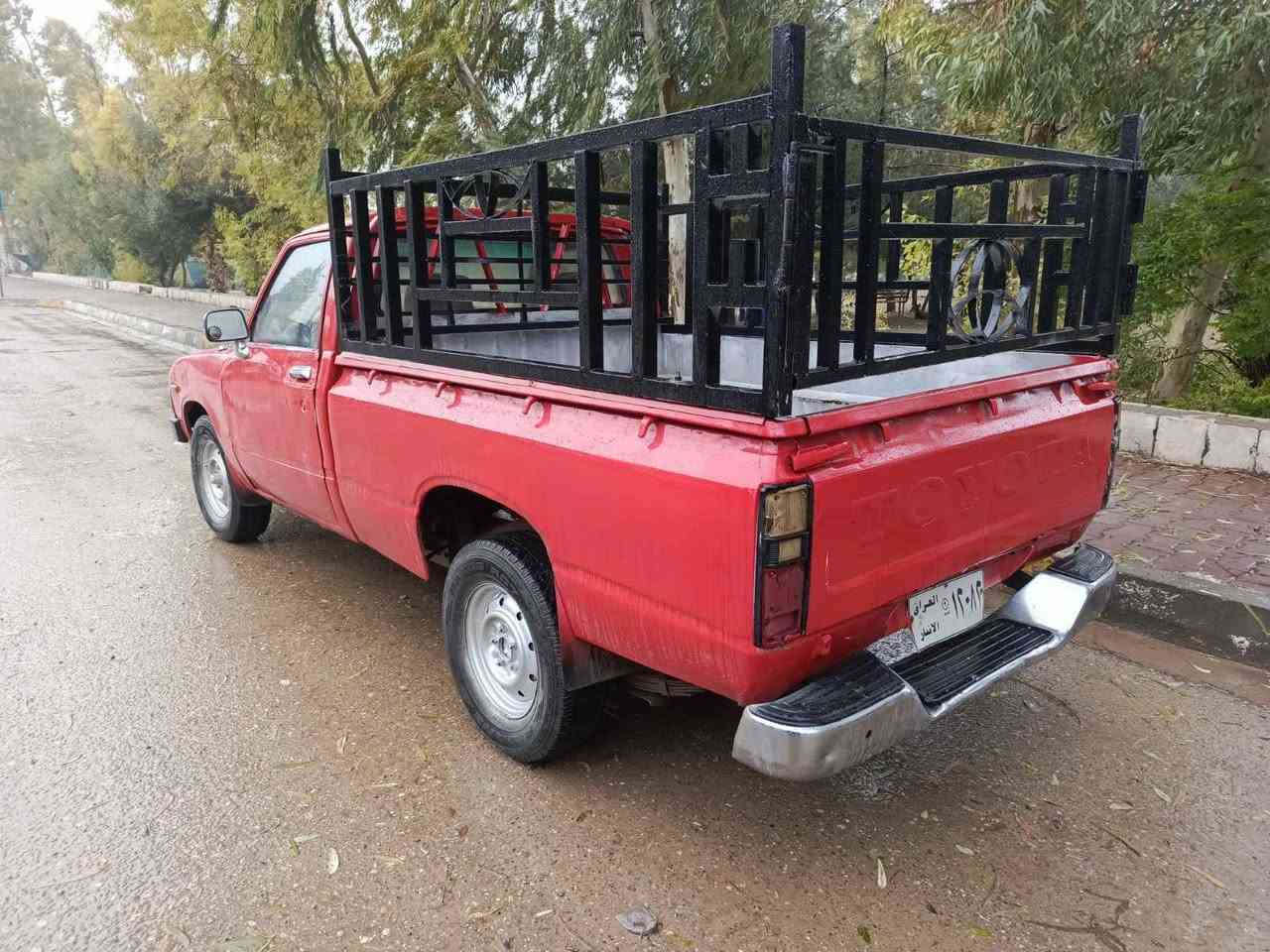 بەناوی خودای گەورەومیهرەبان
پیکاپ مۆدێل 1982
گێڕومەکینەو ئاکسلی بێ عەیب بەشەرت
ئاڕم و سەنەویوو تەید سەکنی لەگەڵە زۆر بێ کێشەیە 
چوارتایەی تازەی لەژێرە 
دیلەمۆی تازە سلف تازە 
مەجمەعەی سوکانی تازە گۆڕاوە 
پاتری تازەیە نگرە سلف 
ناوبۆدی تیایە سیارەکەماڵی دۆستە
سعری 20 شمشمل, السليمانية


**إذا كنت صاحب هذا الإعلان وتريد حذفه لأي سبب، رجاءا أرسل رسالة إلى الدعم الفني**