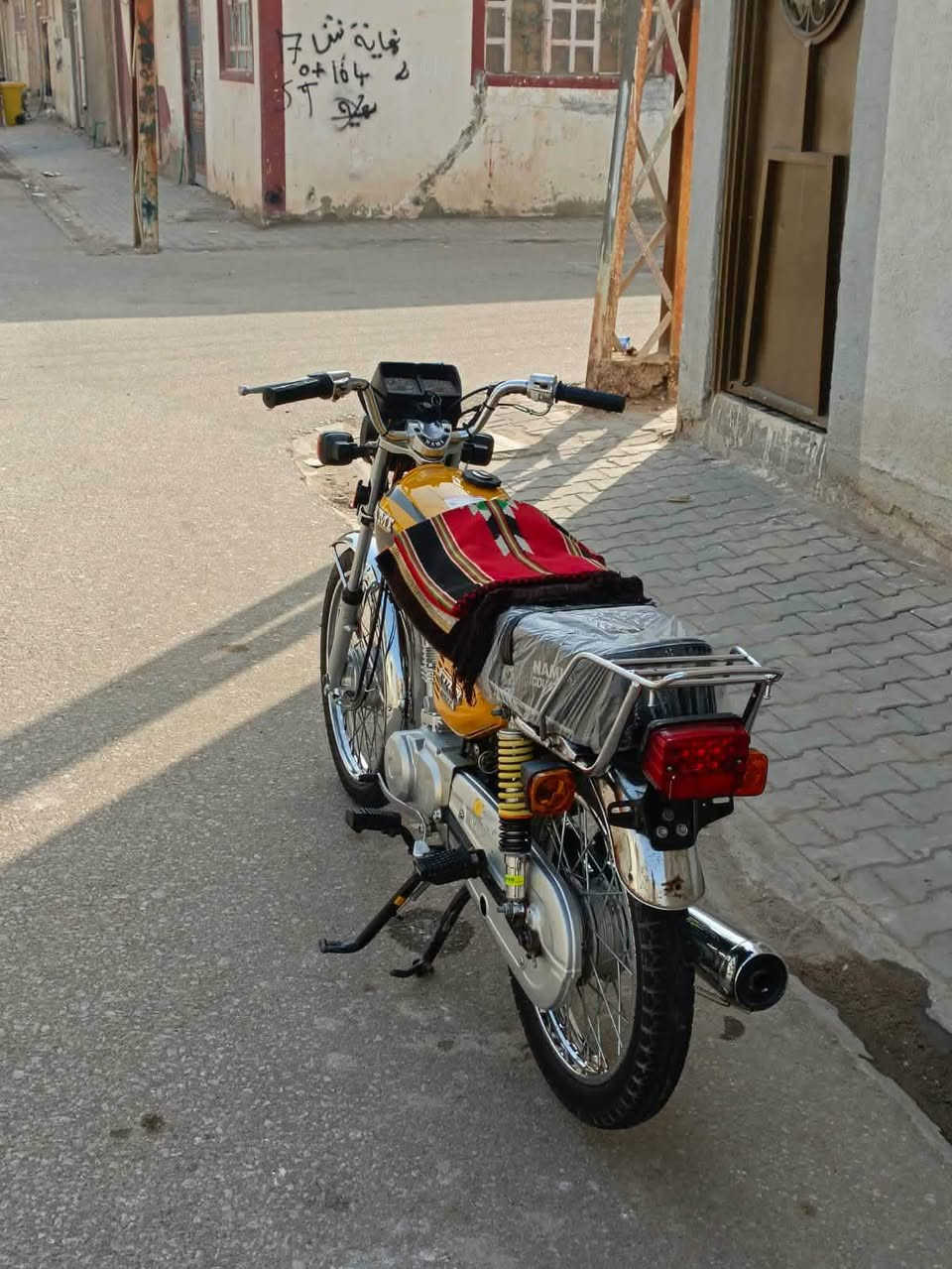 شلامجه اصلي كلها اصلي
مديل 21 مبدل بيها بس كور (دراجه خير منالله شلعه معدل فول) 
مكاني نجف رقمي.   ***********
