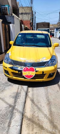 نيسان فيرسا تكسي موديل 2008  بيها صدر تعبان و مكينه بيها تبخير  مسمكره...