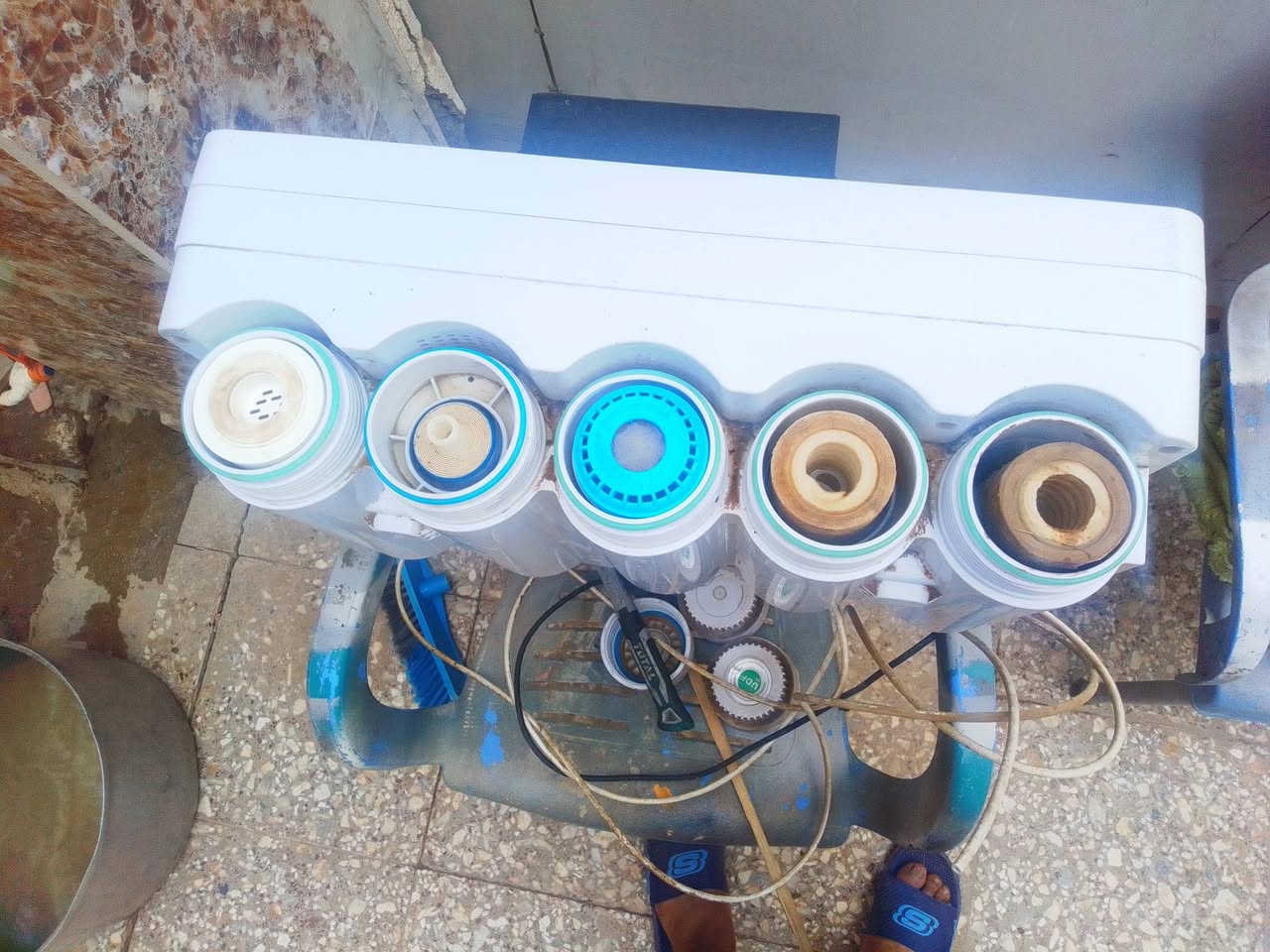 السلام عليكم فلتر ماء مستعمل .نوعيه زمزم 5مراحل .للبيع


**إذا كنت صاحب هذا الإعلان وتريد حذفه لأي سبب، رجاءا أرسل رسالة إلى الدعم الفني**