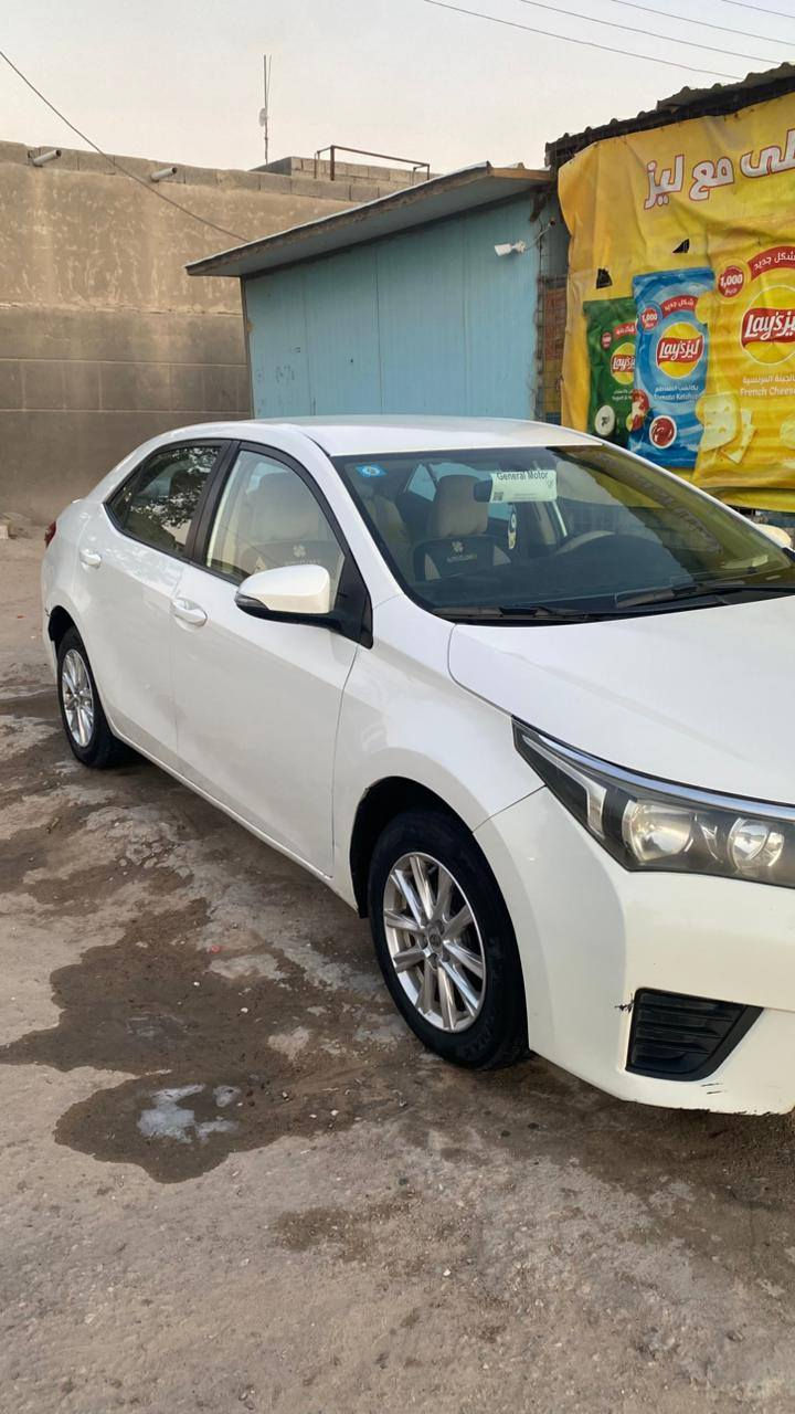 كورولا موديل 15 خليجي سياره جاهزه بسمي تحويل ثاني يوم السعر 135 المكان الزبير  ***********
