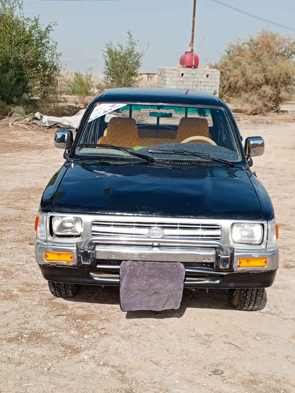 تويوتا موديل 1991 رقم ذي قار الماني مشروع وطني تحويل ثاني يوم سياره كفاله لا گلبه ولا دعمه مصبوغه جمالية مكينه 3y وكير 5. حدادية جديدة كهربائيات كلها شغالة .السعر /50/ وبيه مجال . المكان ذي قار الغراف 
‏‪***********‬‏
‏‪***********‬‏
