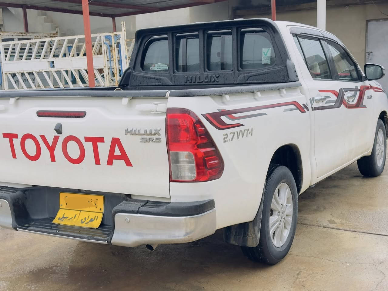 السلام عليكم
تيوتا هايلوكس للبيع
شركة ساز
كلين تايتل
موديل 2021
بصمه ابواب
بصمه تشغيل
كير اوتماتيك
رقم اربيل
طخم تاير جديد

السعر 260 ومجال بسيط
مرواس حسب القناعه بسياره حديث

📍كركوك / الحويجه / تل علي
***********
