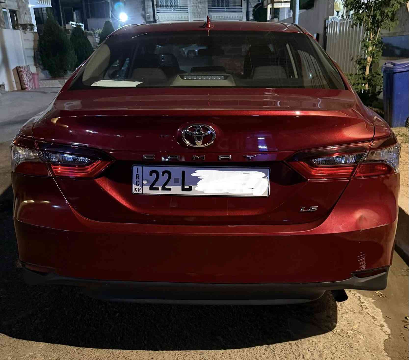 للبيع ***********
Camry 2021
60,000miles ماشي
مكان اربيل
