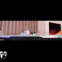 مجسم غواصة • متر ونص • موديل NO.33050