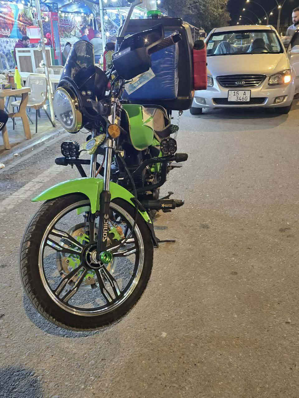 دراجة سونلك "ان ماكس" موديل 2026 ماشية اقل ال2000 مرقم كامل سنوية ولوحات انگليزي  ، مثل ما موضح بالصور النظافة مناقصها برغي محرك 200cc ، ارقام نجف "مشروع وطني" 
السعر مليون و950 وبيها مجال  .
ملاحظة : الصندوگ ما مشمول بلبيع .
العنوان الفلوجه الشهداء


**إذا كنت صاحب هذا الإعلان وتريد حذفه لأي سبب، رجاءا أرسل رسالة إلى الدعم الفني**