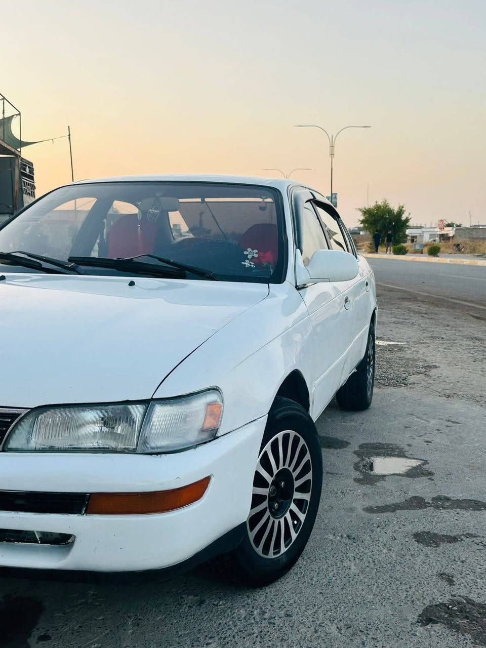 ‏السلام عليكم
‏يا الله كورلا 1992خير من الله مال جنايه
‏رقم صلاح الدين السيارة بأسمي
‏سنويه لل 2028 الشهر ال 6
‏شرط التحويل 
‏محرك 1600لاتبخير ولاتنقيص شرط
‏كهربائيات كلها شغاله ما تحط عليها دينار
‏تحكم اسويج عن بعد تقفيل وتفتيح 
‏تحكم جام كهربائي ⚡️ 
‏تبريد بس يعوزه غاز تدفئه شغاله 
‏مكان السيارة /صلاح الدين/الشرقاط /قرية السويدان
‏السعر 55 وبيها مجال شي قليل
‏
‏اتصل وتدلل 
‏*********** 
‏خاص مفتوح واتس اب موجود وحياكم
