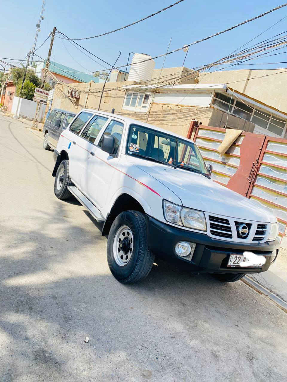 سلام عليكم نيسان بترول لل بيع ٢٠٠٣سياره جاهزه من كلشي تبريد شغال تاتفءه سياره شوف العين نضيفه كلش الستفسار  ***********شرط الحاسبه
