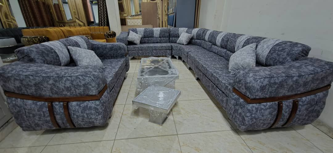 رمضان بجمعنا تخفيضات هل اسبوع
للتواصل واتس #اتصال0956496987
😍😍😍#طقم #كنبايات 
 😍😍😍

🔴#المواصفات:     🌙🌙🌙🌙🌙
✅#خشب شوح  2  سنت🌙🌙🌙🌙🌙🌙🌙🌙
✅#سفنج ع 12سم. وسط اول  🌙🌙🌙🌙🌙🌙🌙🌙🌙🌙🌙
✅#قماش مرمره تقيل 🌙🌙🌙🌙🌙🌙🌙🌙🌙🌙🌙
✅#صندوق 9 أشخاص🌙🌙🌙🌙🌙🌙
✅#الطراحة متحركة مذودة بسحابات لسهولة الغسيل🌙
# قواعد لوكنز  مطلي بل لون الدهبي والفضي

بالمختصر طقم روعة  مضمونة🥰🥰🥰🥰🥰🥰


**إذا كنت صاحب هذا الإعلان وتريد حذفه لأي سبب، رجاءا أرسل رسالة إلى الدعم الفني**