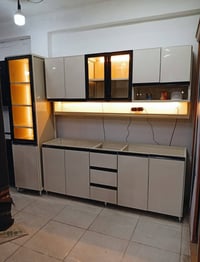 مطبخ ٢ متر • خزائن