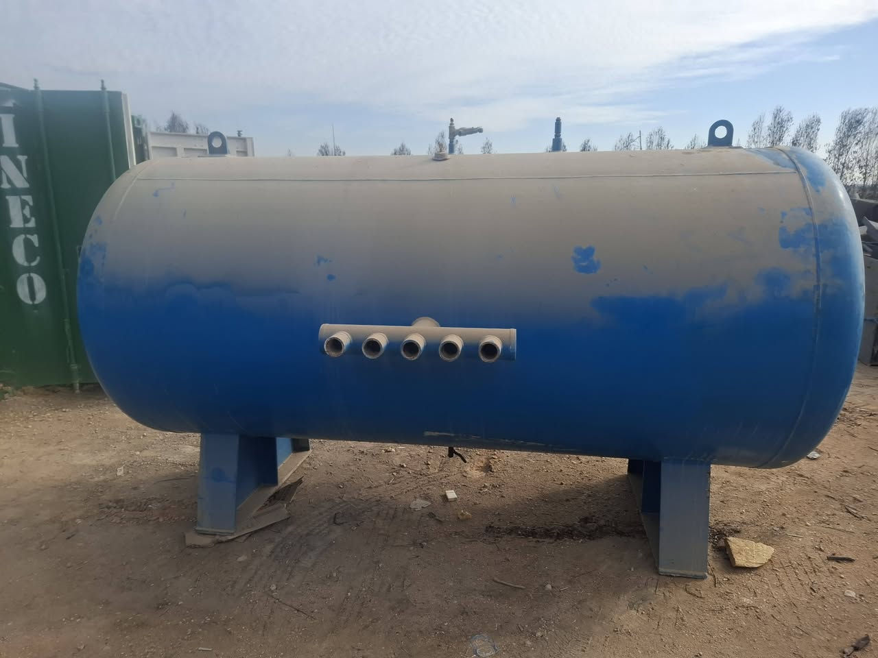 🔵 للبيع – خزان هواء (Air Tank) حديد ثقيل 🔵
📦 السعة: 2000 لتر
⚙️ النوع: خزان هواء حديد ثقيل (Industrial)
🔩 الحالة: مستعمل – نظيف وجاهز للعمل
💪 مناسب لـ:
الكمبريسرات الكبيرة
الورش والمعامل
المصانع والاستخدام الصناعي
📍 الموقع: داخل العراق
📞 للاستفسار والاتصال:
***********
🔹 السعر مناسب وقابل للتفاهم
🔹 للجادين فقط
