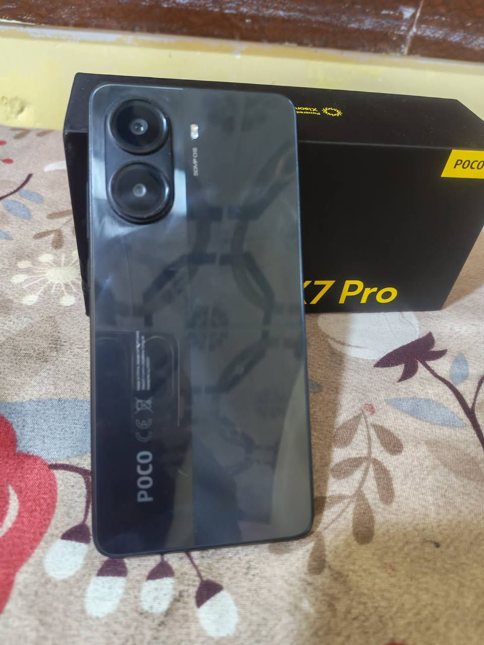 ياالله... السلام عليكم

جهاز من شركة شاومي

بوكو اكس7برو
ذاكرة 512
رام 12+12=24
نسبة بطارية 96
نضافه //100/100
السعر 425/الف
العنوان بصرة قبله شارع السوق الكبير

هاتف
***********
***********
