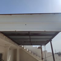 سقيفة حديد ٣×٦م • سرير أطفال حديد ٢ • عمارة ميسان