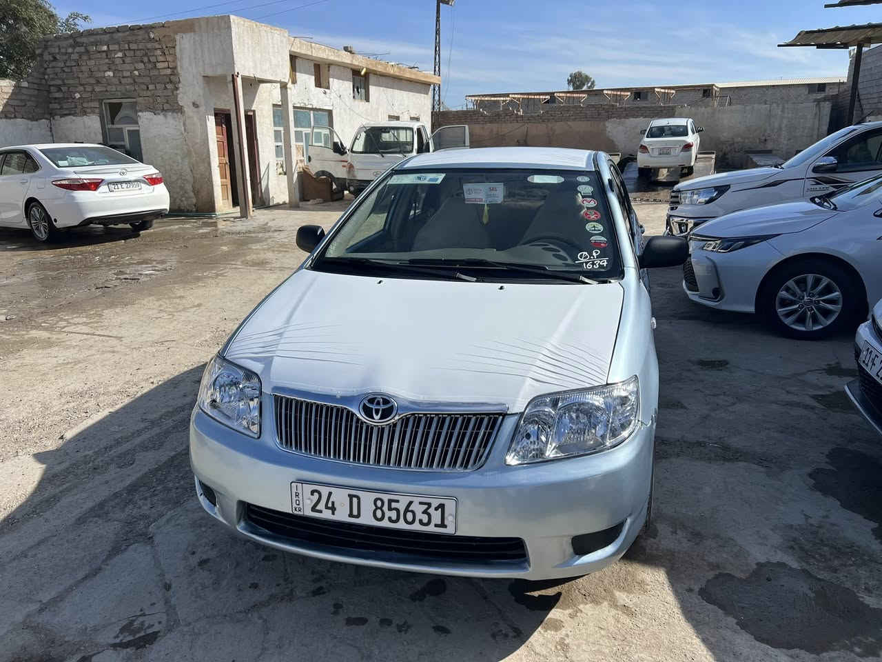 كورله 2005للبيع صبغ عاد م جماليه محرك 1800 جديد كير جديد صدر جديد تبريد ثلج رقم دهوك هزه جديده السعر 77 ويها مجال ‭0773 198 9097‬ مكاني سامراء
