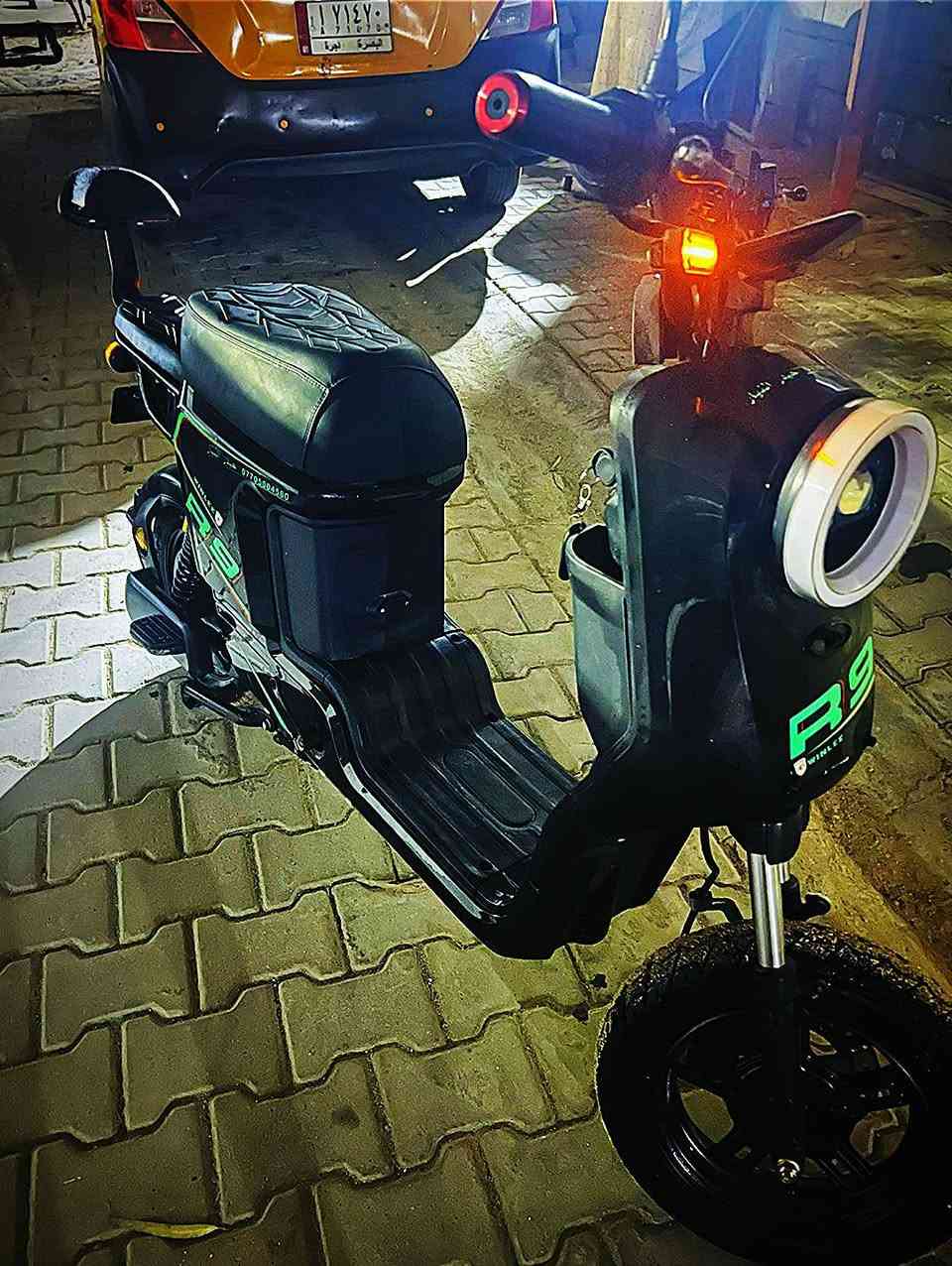 دراجه شحن البيع اR9 مكاني بصره زبير دراجه مكفوله من كلشي شغاله لايت اشاير كلشي شغال بيه سعر 425 بيه مجال *********** /موديل /2025★
