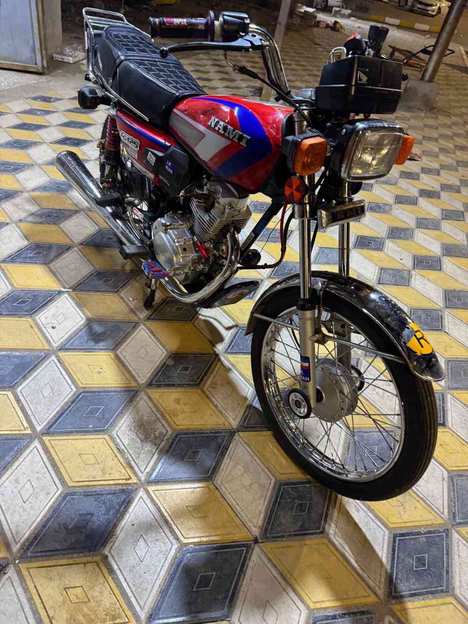 مكلف بل نشر
السلام عليكم 
دراجه نامه2022سيد خلدون
الدراجه مفتوحه بس ولفات 
النضافه كدامكم الدراجه هاون 
السعر 1300وبيها مجال للطيبين 
رقم راعيها ***********
