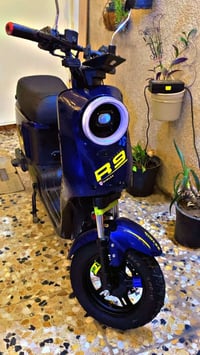 دراجة شحن R9 • بطاريات جديدة • ١٣٢٠٠ كم